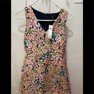 Embroidered midi dress